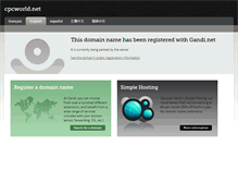 Tablet Screenshot of cpcworld.net